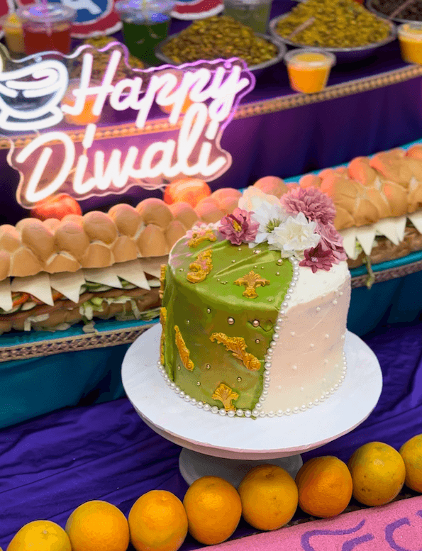 diwali cake - custom eggless hero cake by Cakes by Ashni